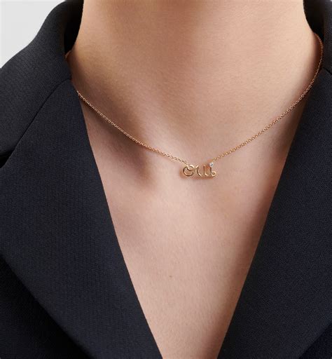 collier chaine dior|dior collier femme de luxe.